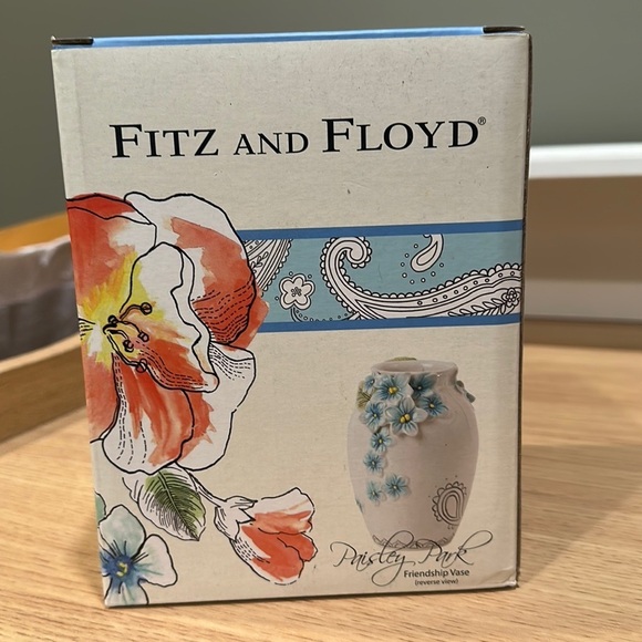 Fitz and Floyd Other - Fitz and Floyd Paisley Park Friendship Vase